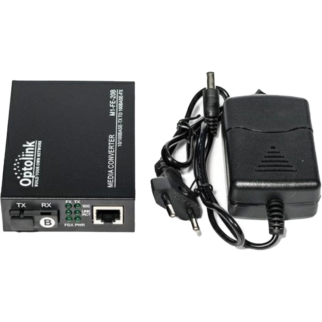 Медиаконвертер OPTOLINK 1M-FE-20B