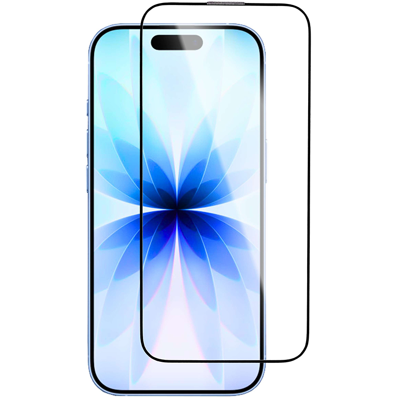 Защитное стекло POWERPLANT Full Screen для iPhone 16 Pro (GL605528)