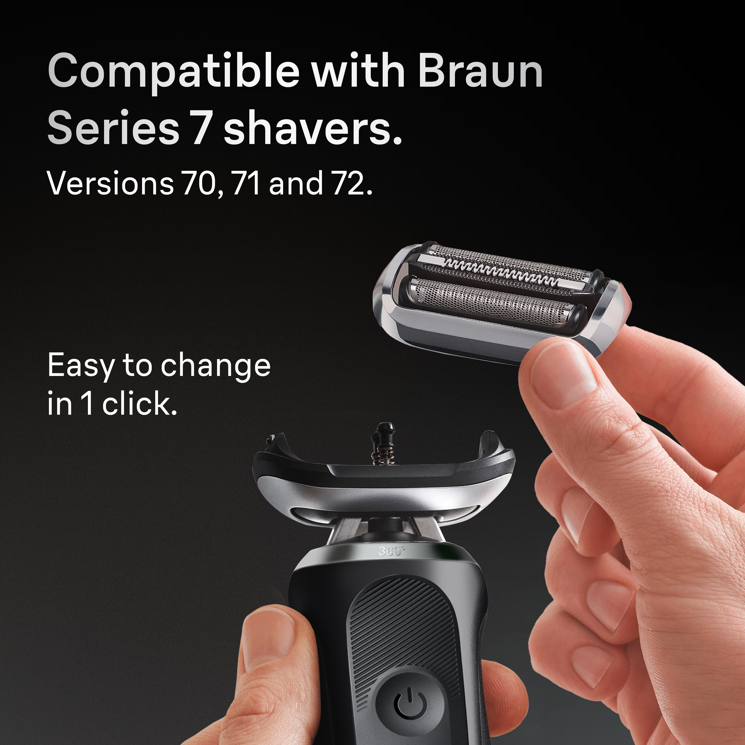 Бритвений блок BRAUN Series 7 74S (4987176189066)