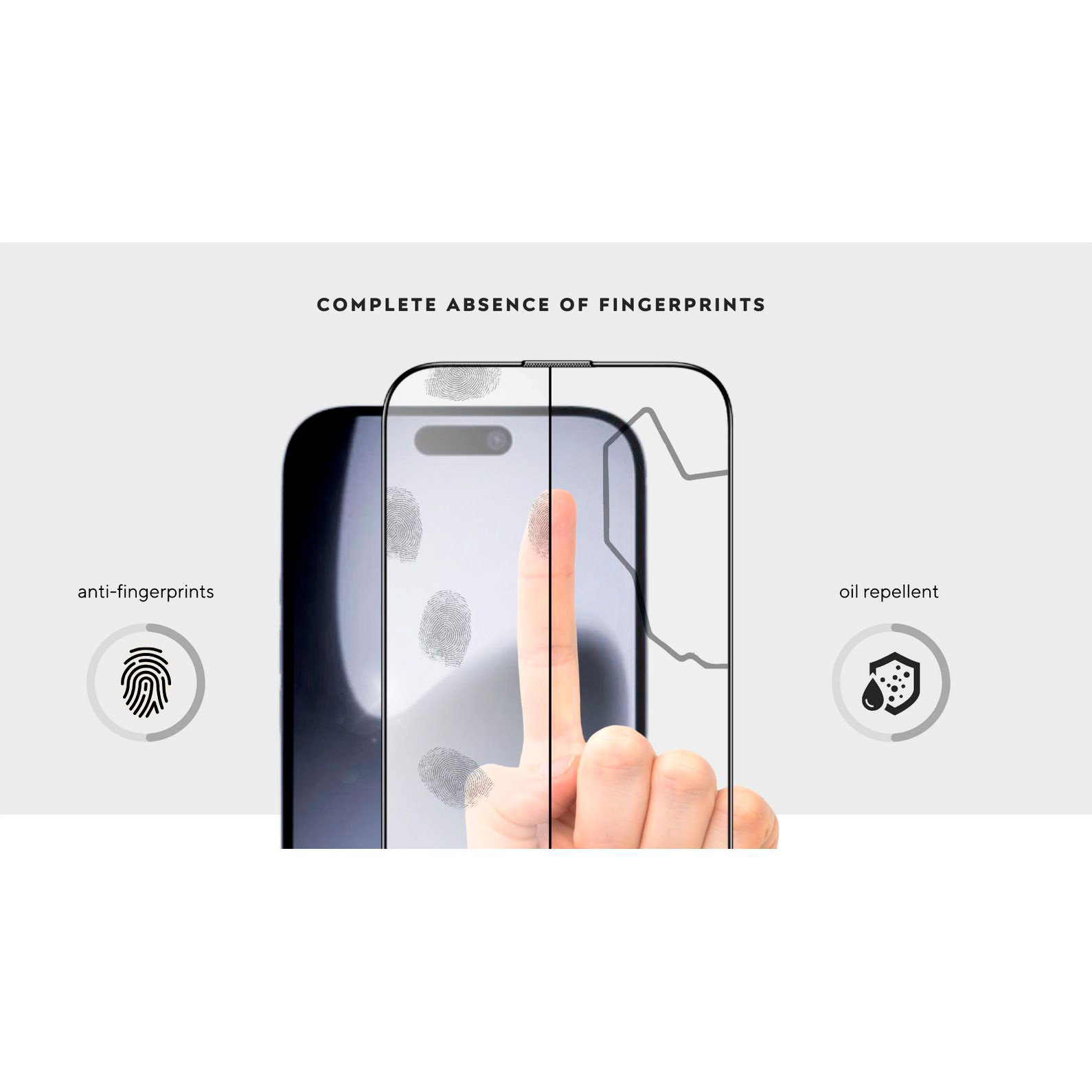 Защитное стекло ILERA EverGlass для iPhone 17 Pro Max