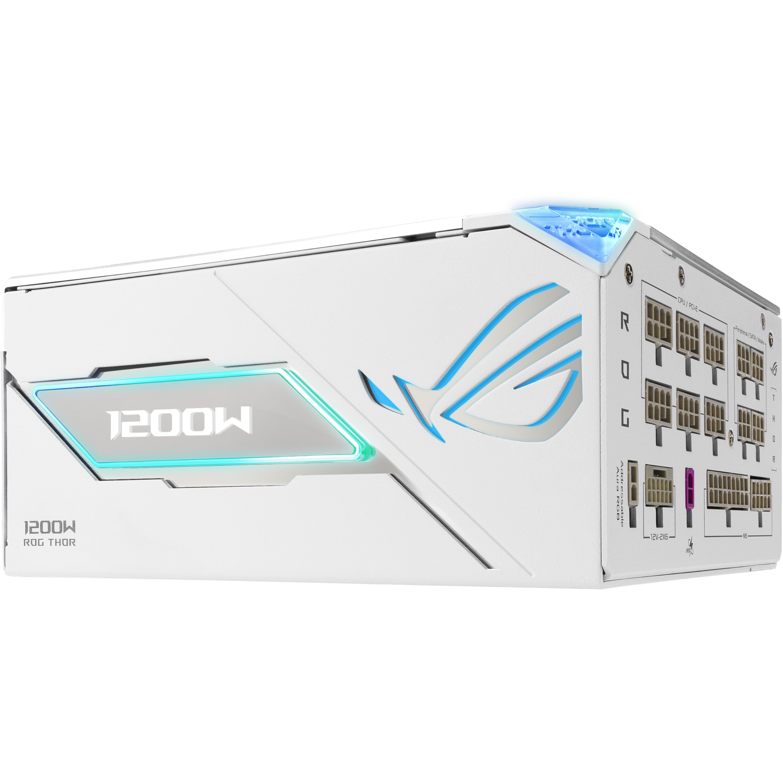 Блок питания 1200W ASUS ROG Thor 1200 Platinum III White (ROG-THOR-1200P3-WHITE-GAMING)