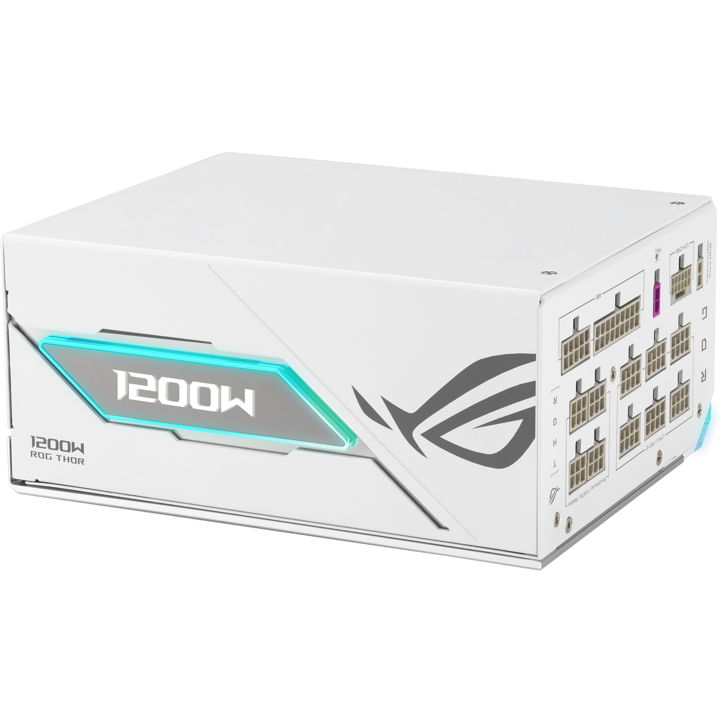 Блок питания 1200W ASUS ROG Thor 1200 Platinum III White (ROG-THOR-1200P3-WHITE-GAMING)