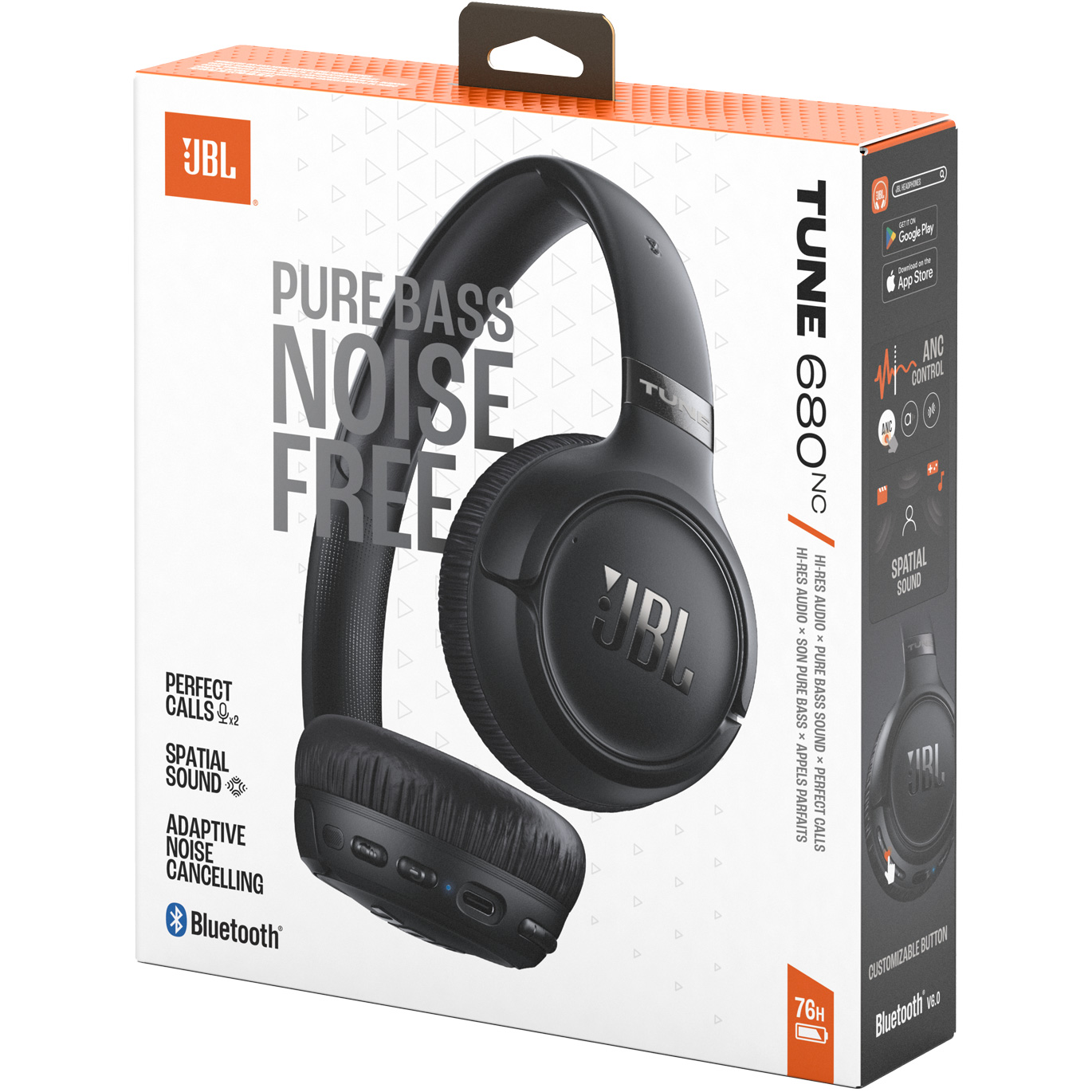 Наушники JBL Tune 680NC Black