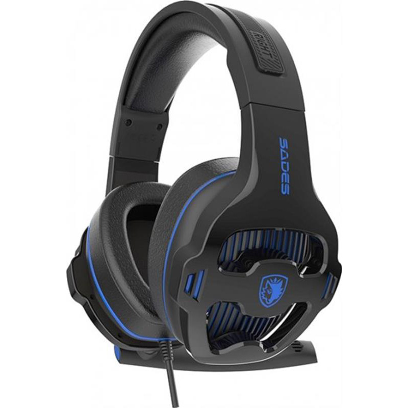 Навушники SADES SA-726 Ppower Black/Blue