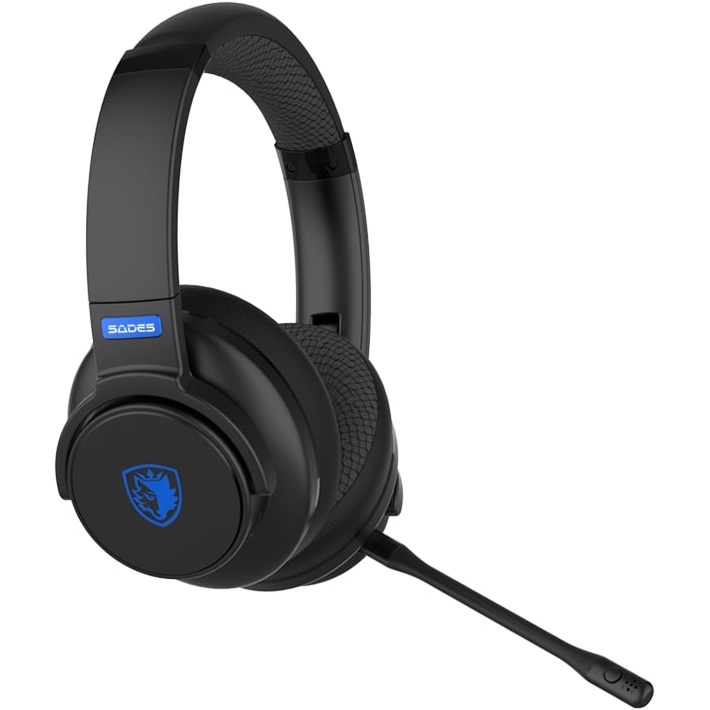 Навушники геймерскі SADES SA-202 Runner Black/Blue