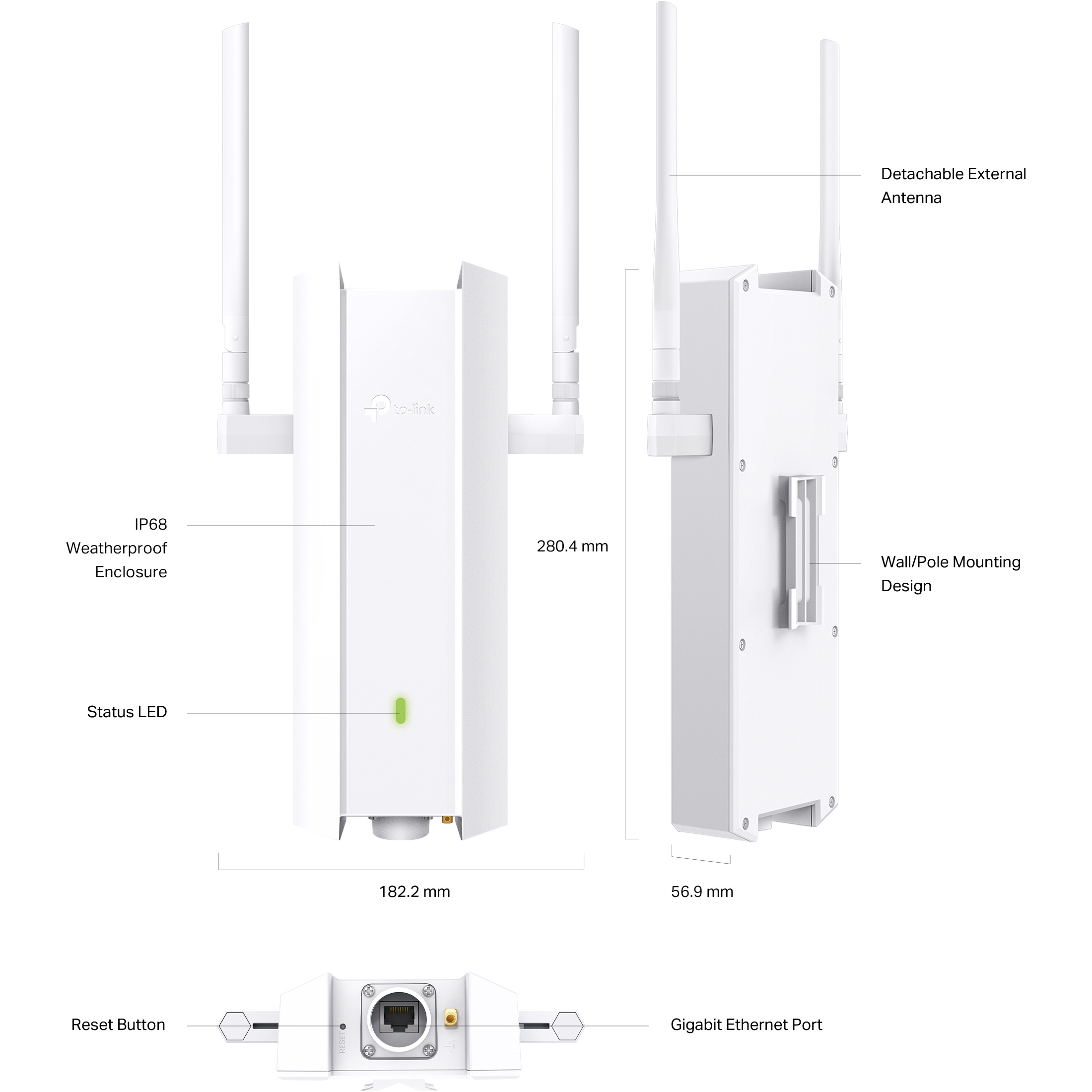 Точка доступа TP-LINK Omada EAP625-Outdoor HD