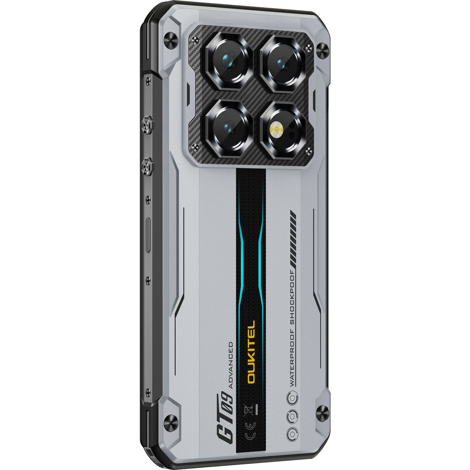 Смартфон OUKITEL WP60 12/512GB Silver (6941749843555)