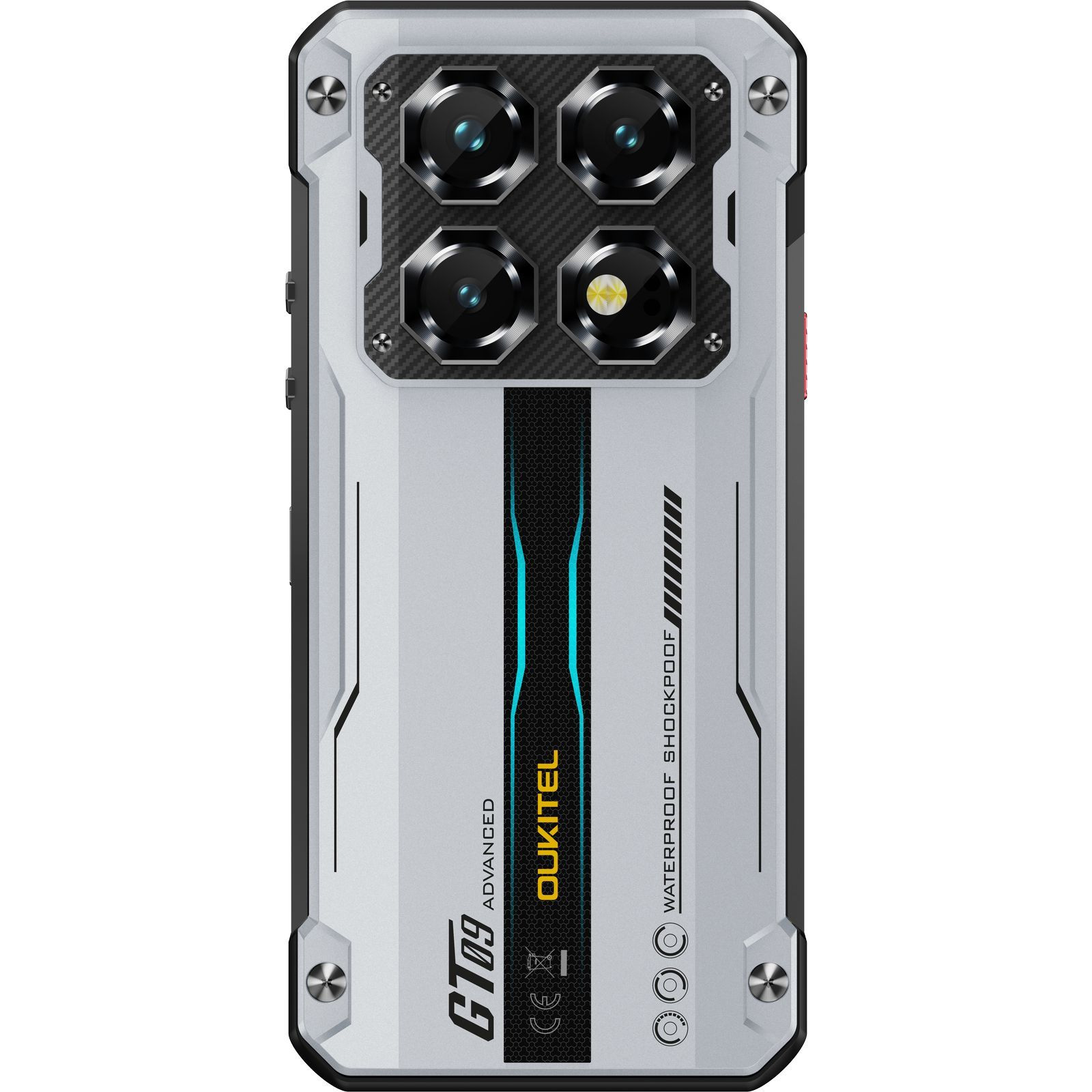 Смартфон OUKITEL WP60 12/512GB Silver (6941749843555)