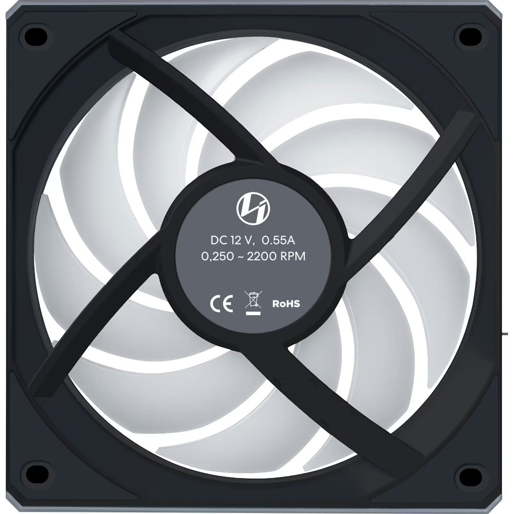 Вентилятор LIAN LI Uni Fan CL Wireless 120 Reverse Blade Black (G99.12RCL1W1B.00)