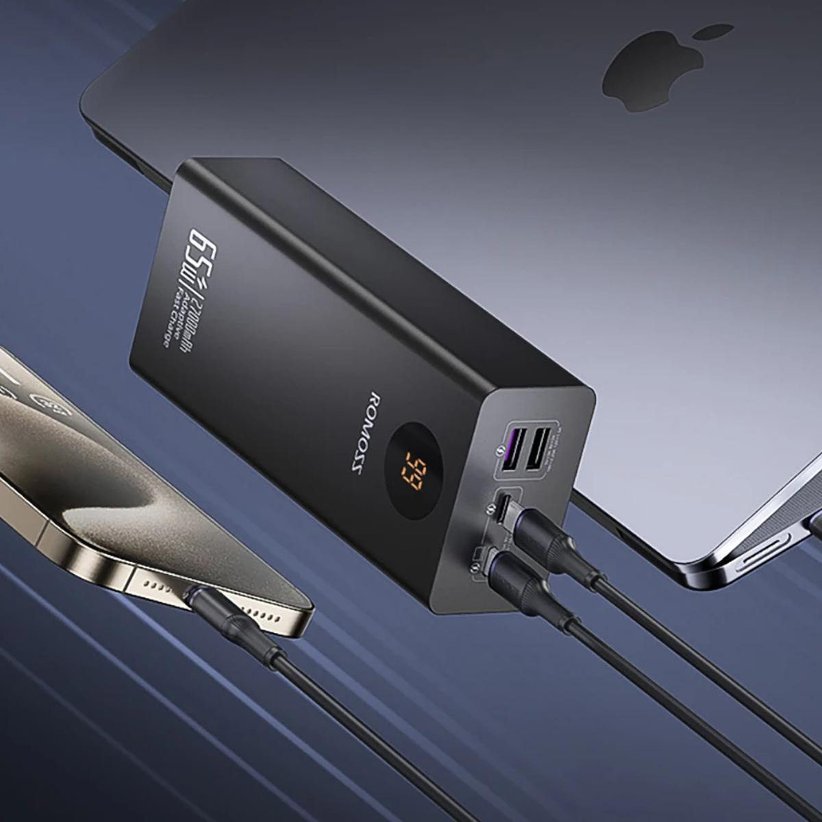 Повербанк ROMOSS PEA27S Pro 65W 27000mAh (PEA27-282-2111H)