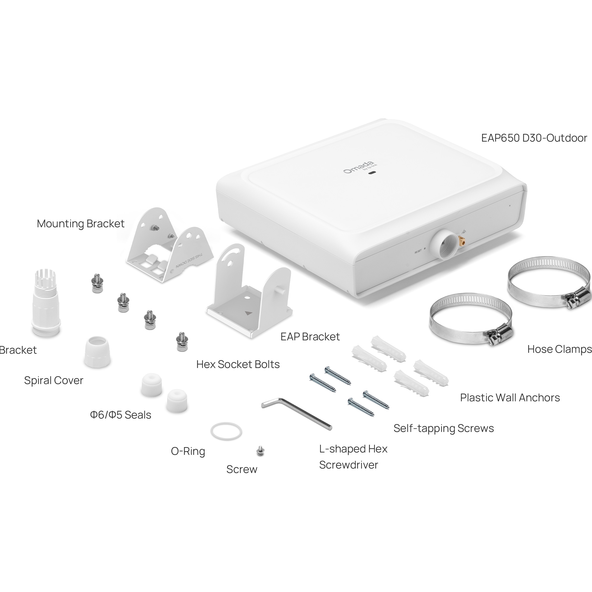 Точка доступа TP-LINK Omada EAP650 D30-Outdoor