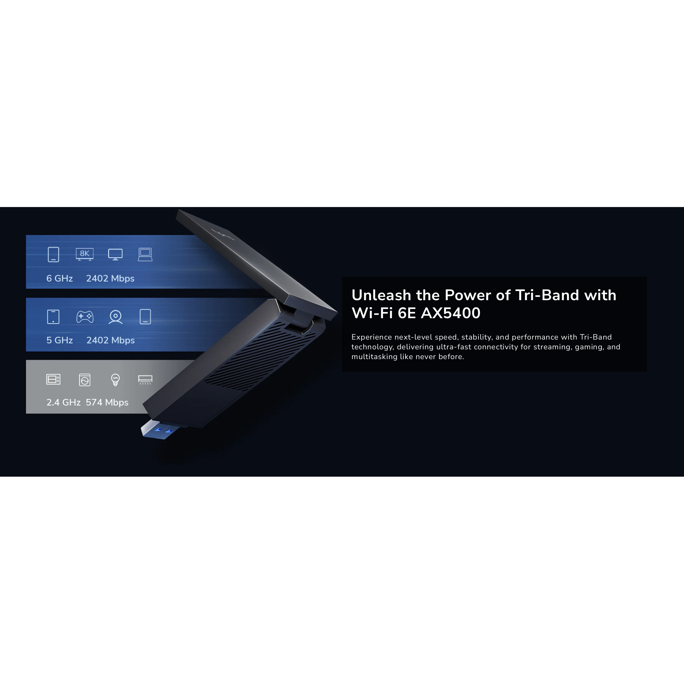 Wi-Fi адаптер CUDY WU5400