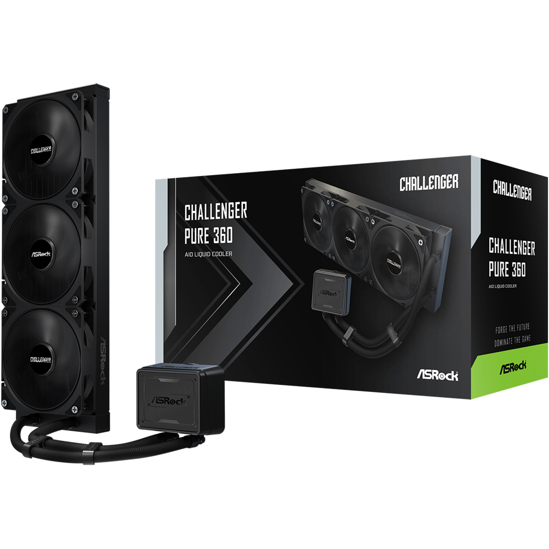 Система водяного охолодження ASROCK Challenger Pure 360