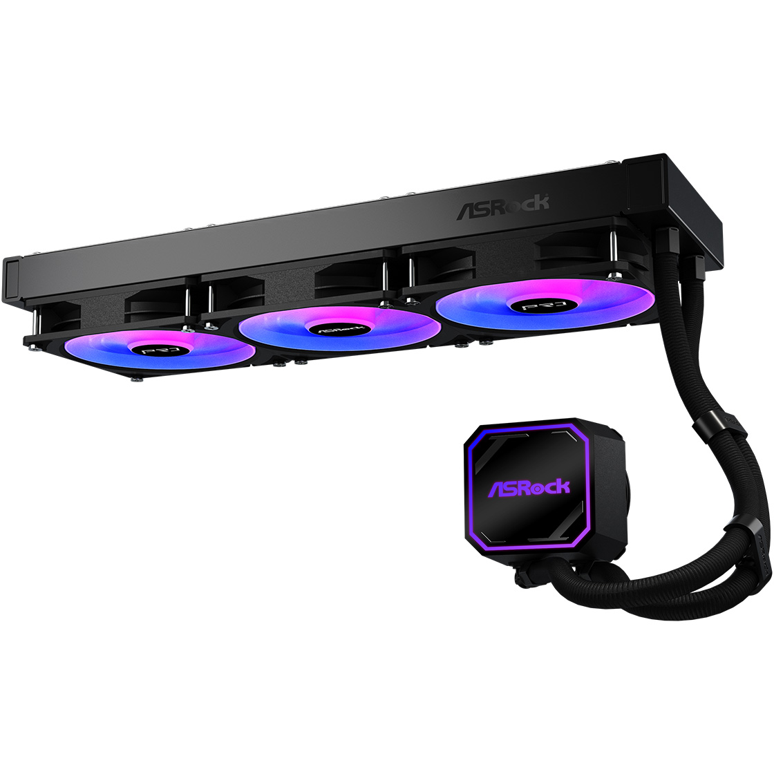 Система водяного охлаждения ASROCK Pro 360 ARGB Black