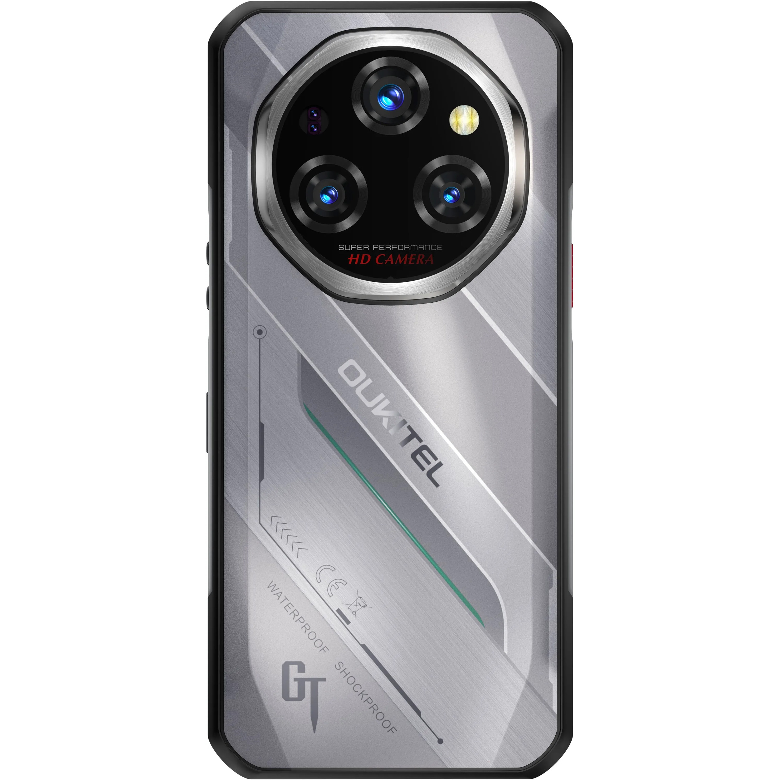 Смартфон OUKITEL WP62 8/256GB Silver (6941749824684)
