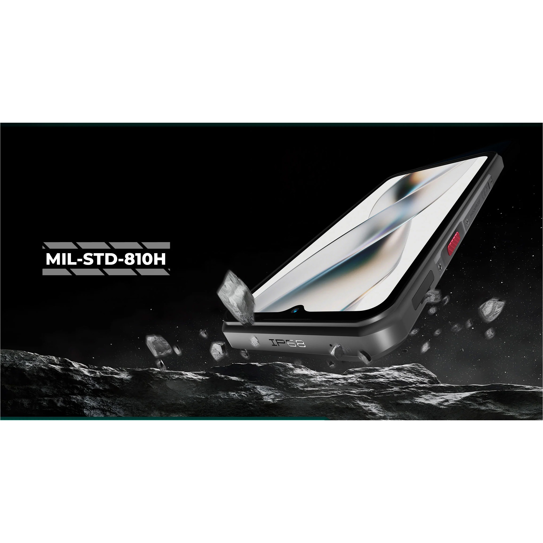 Смартфон OUKITEL WP62 8/256GB Silver (6941749824684)