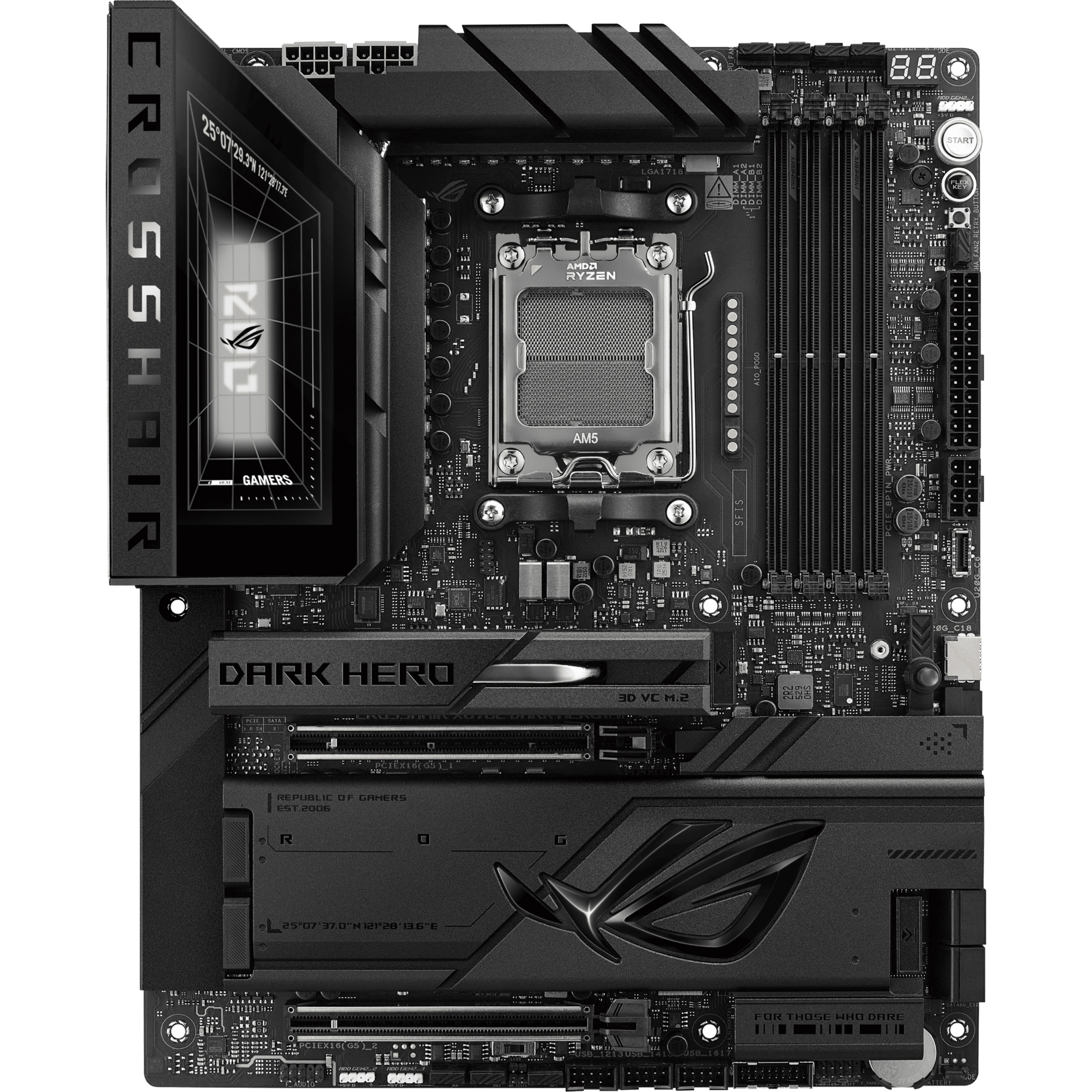 Материнська плата ASUS ROG Crosshair X870E Dark Hero