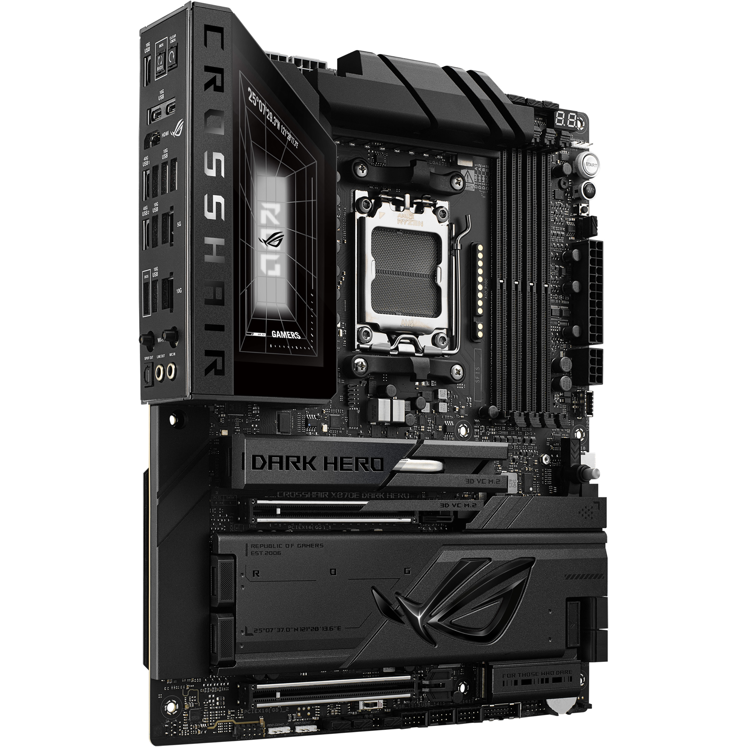 Материнська плата ASUS ROG Crosshair X870E Dark Hero