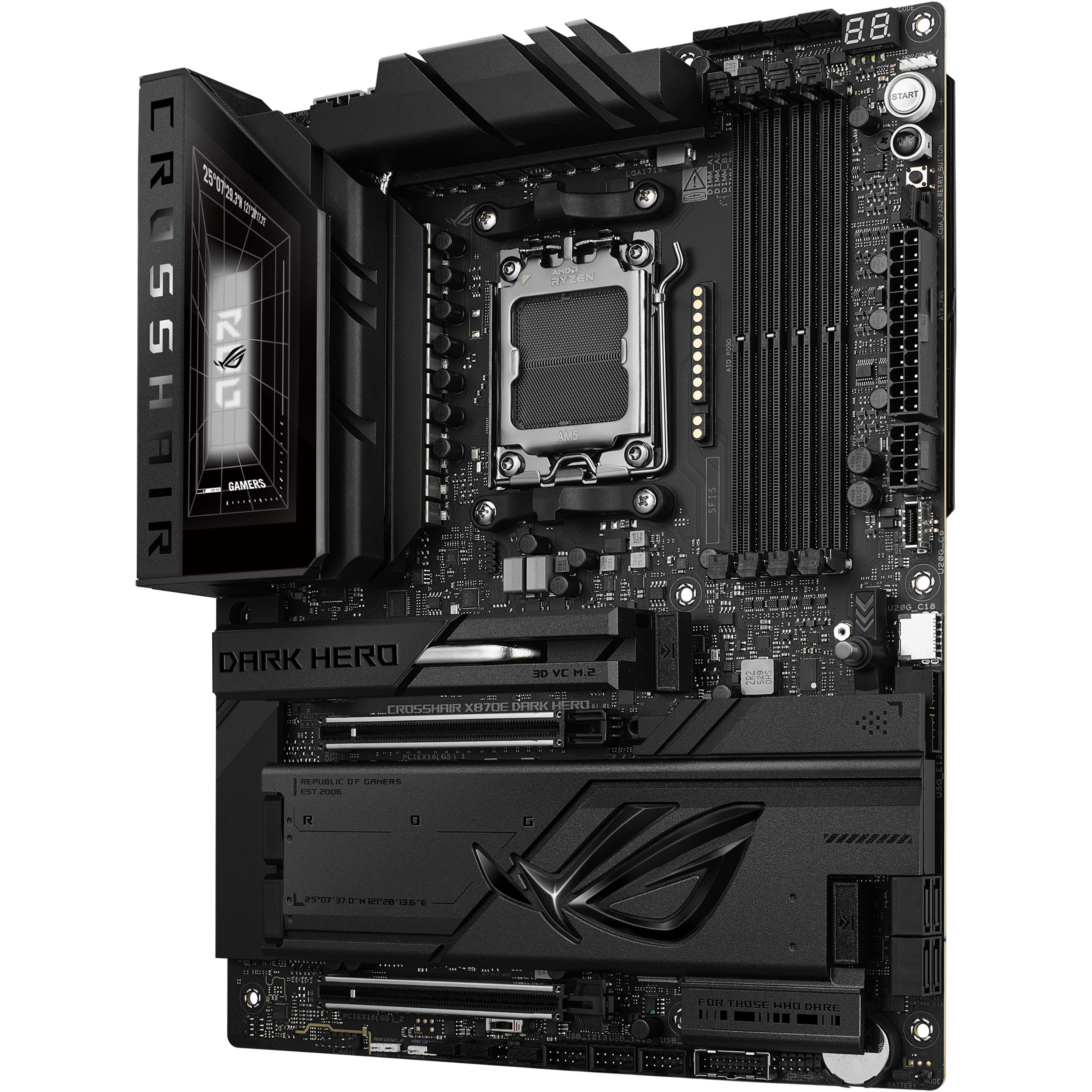 Материнська плата ASUS ROG Crosshair X870E Dark Hero