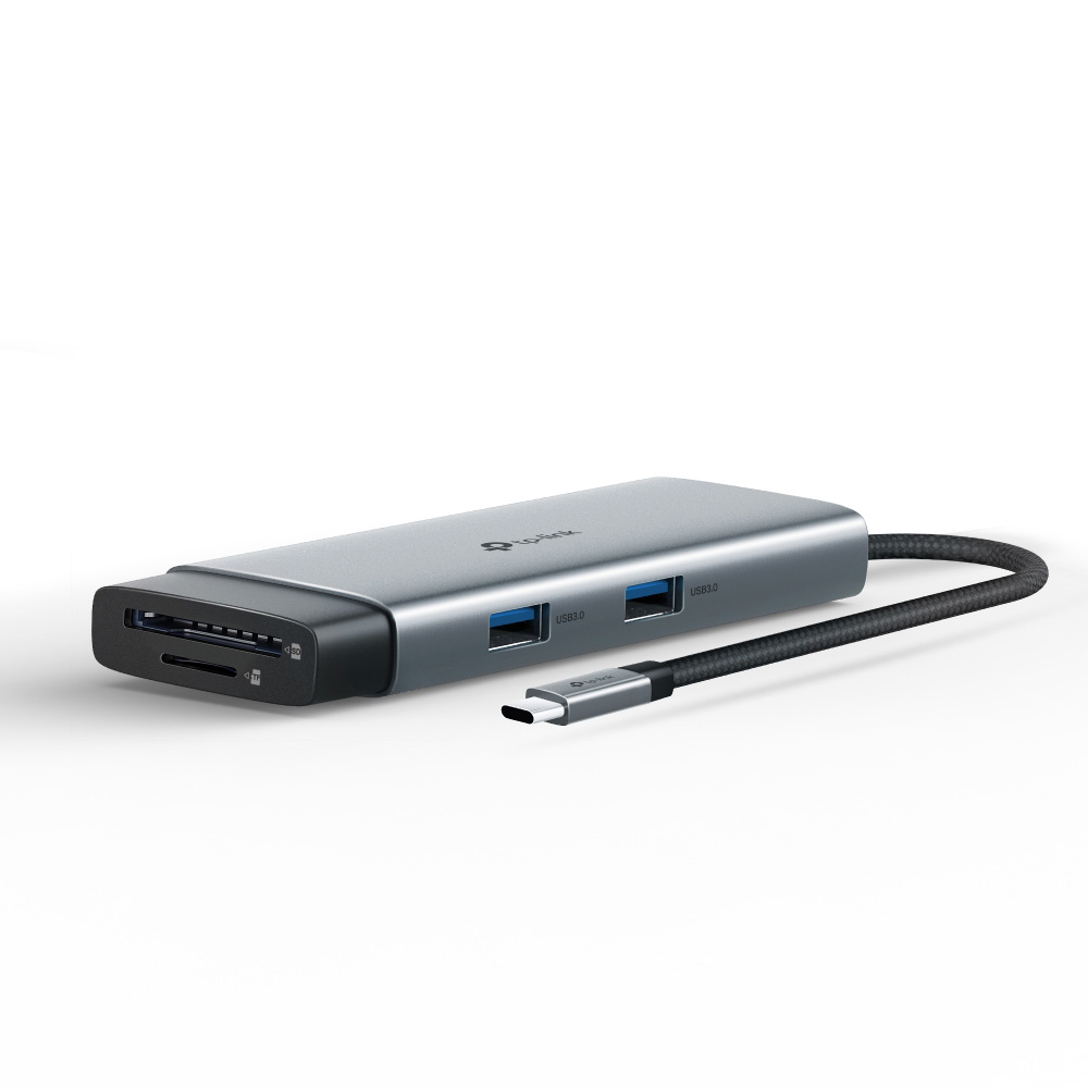 Порт-реплікатор TP-LINK UH7020C 7-in-1 USB-C to HDMI, 1xUSB-C, 2xUSB-A, SD/TF, PD