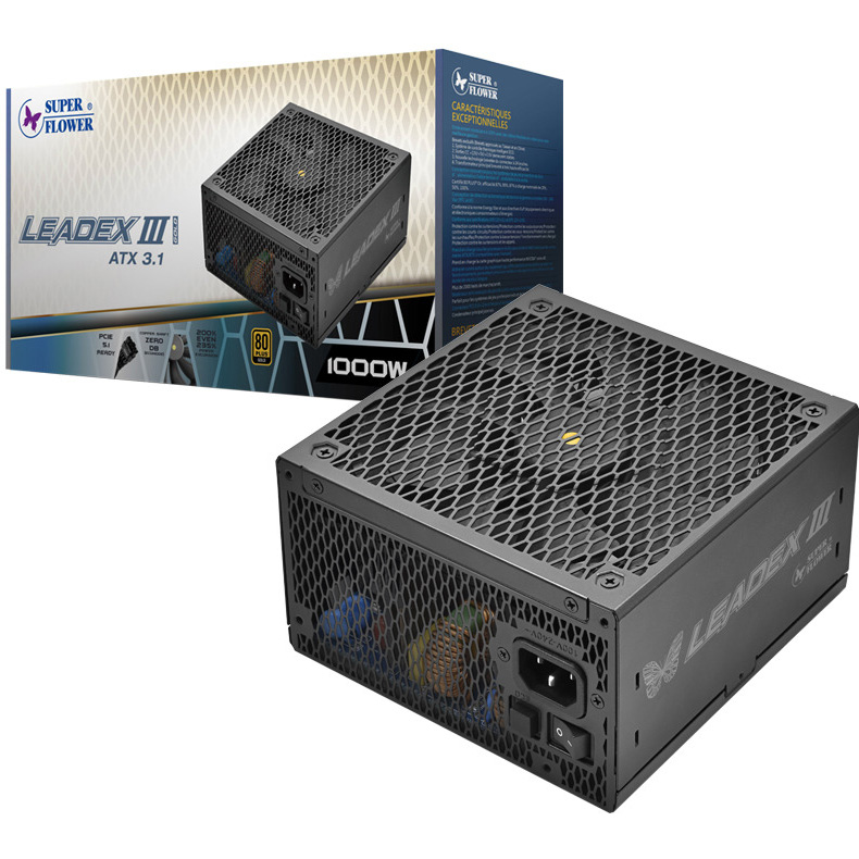 Блок живлення 1000W SUPER FLOWER Leadex III Upgrade 1000 (SF-1000F14GE)