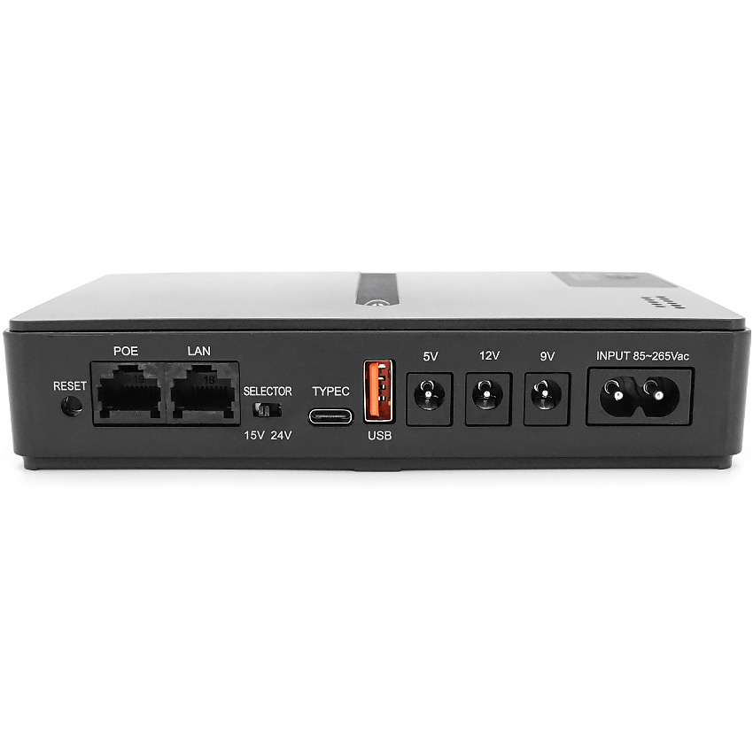 ДБЖ для роутера VOLTRONIC DC1018P Black 18W 11600mAh