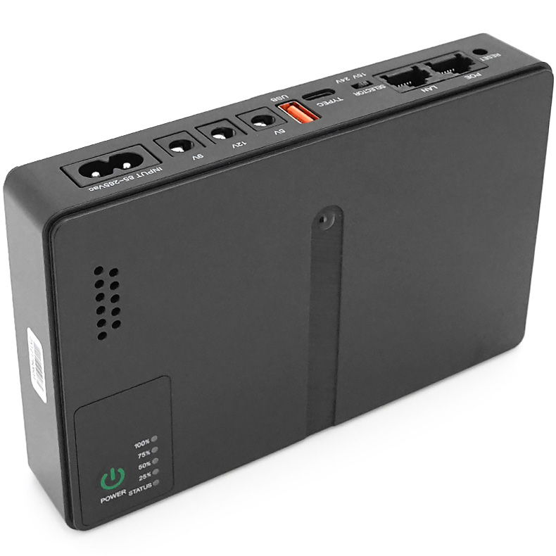 ДБЖ для роутера VOLTRONIC DC1018P Black 18W 11600mAh