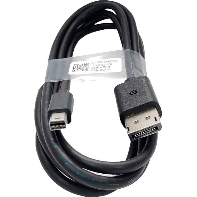 Кабель DELL Mini DisplayPort - DisplayPort 1.8м Black (069R2V)