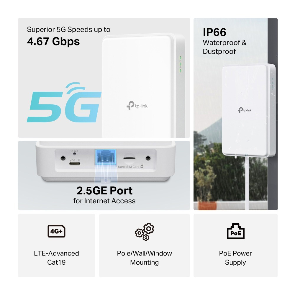 5G роутер TP-LINK NE200-Outdoor