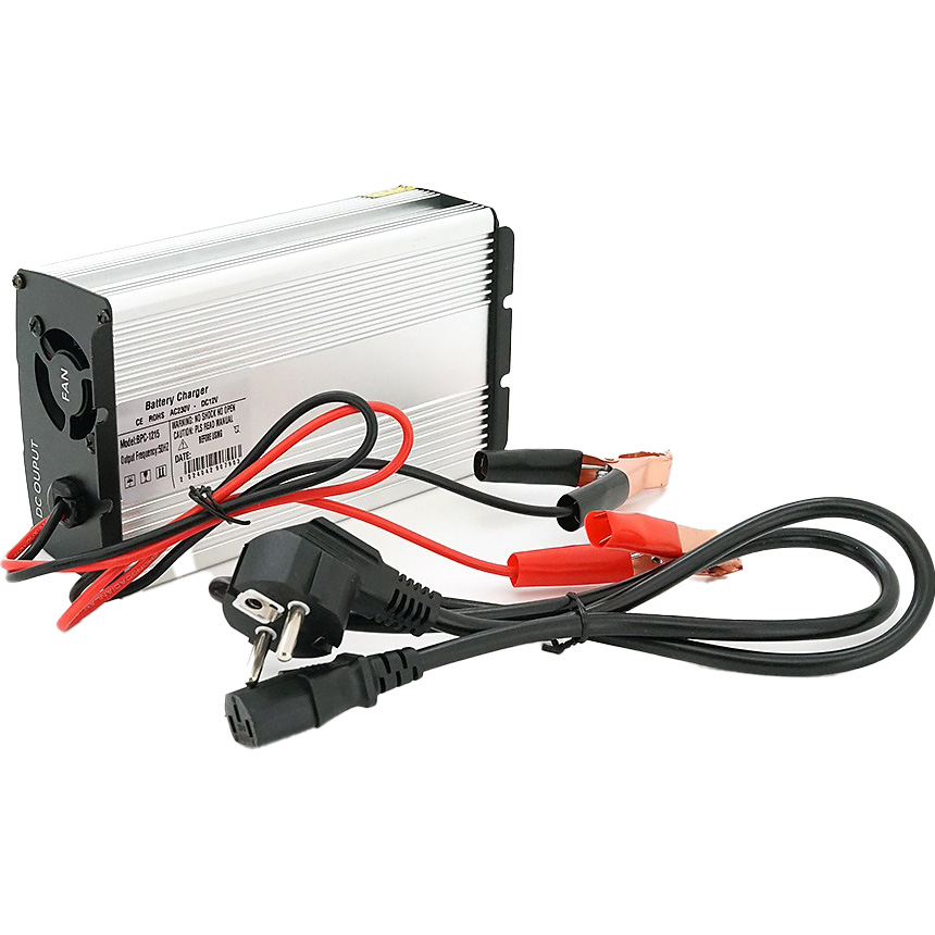 Зарядний пристрій для АКБ NETPRO GEL/AGM 12V, 15A