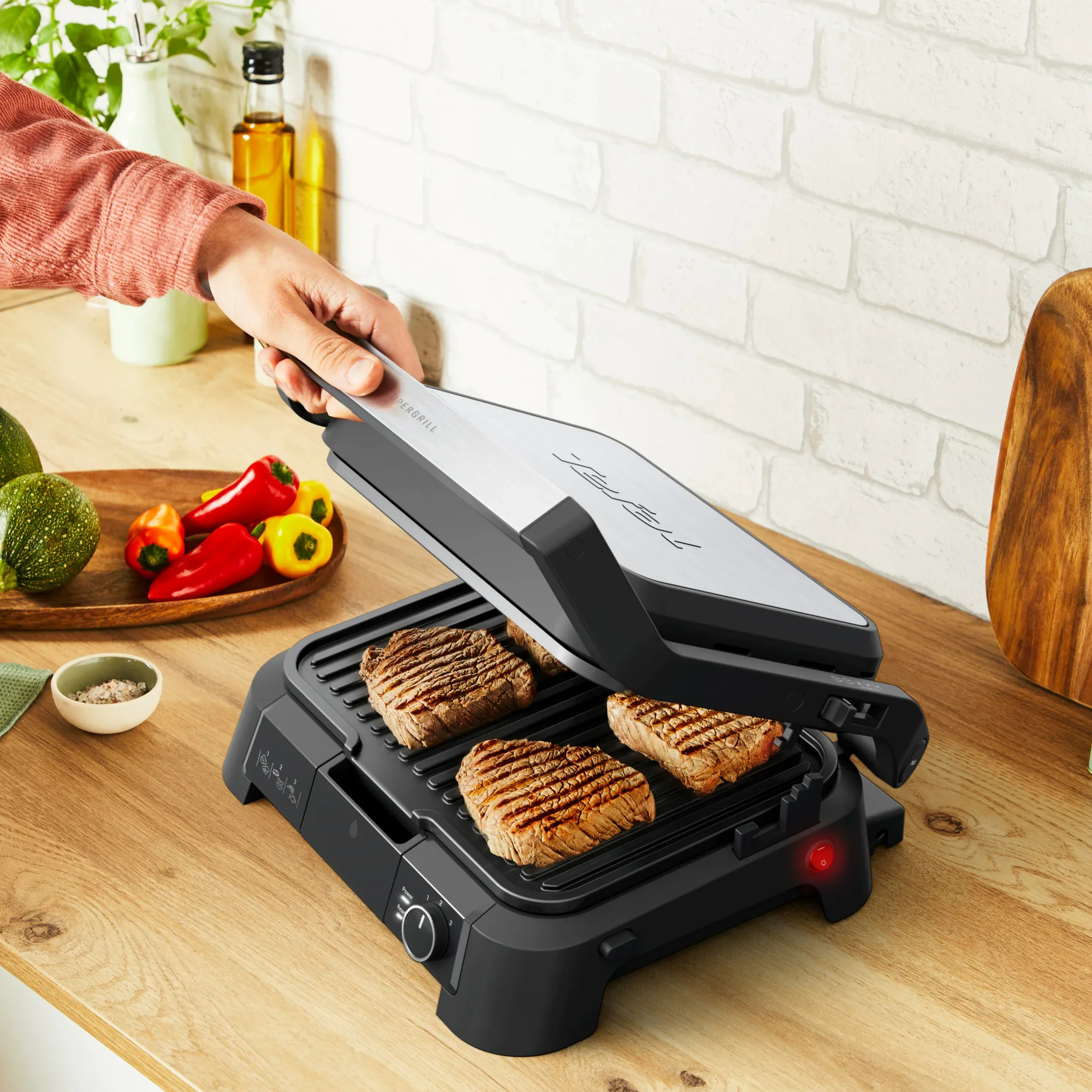 Электрогриль TEFAL SuperGrill 3in1 GC510DE0