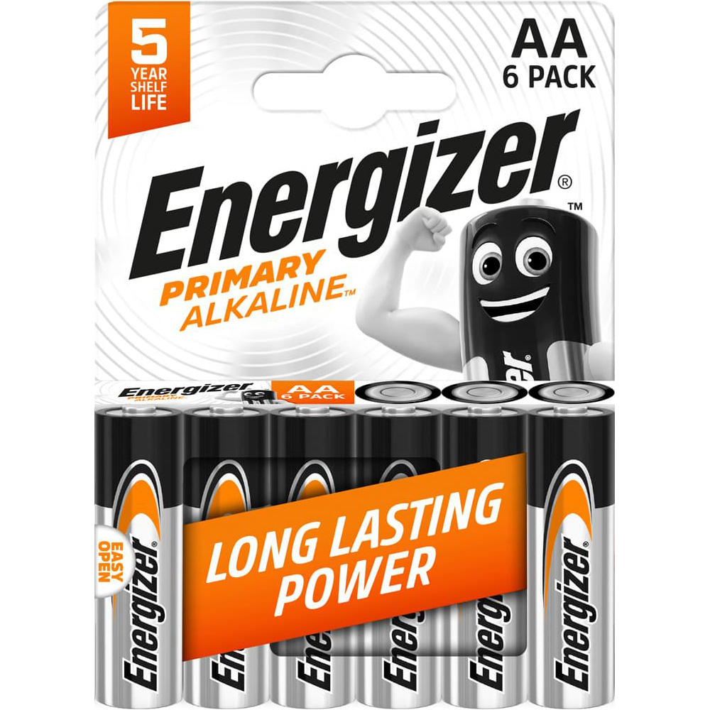 Батарейка ENERGIZER Primary AA 6шт/уп (7234903)