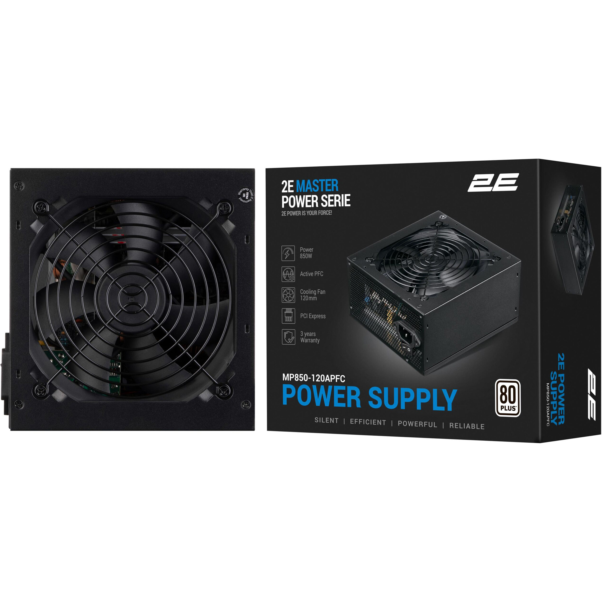 Блок живлення 850W 2E Master Power MP850 (2E-MP850-120APFC)