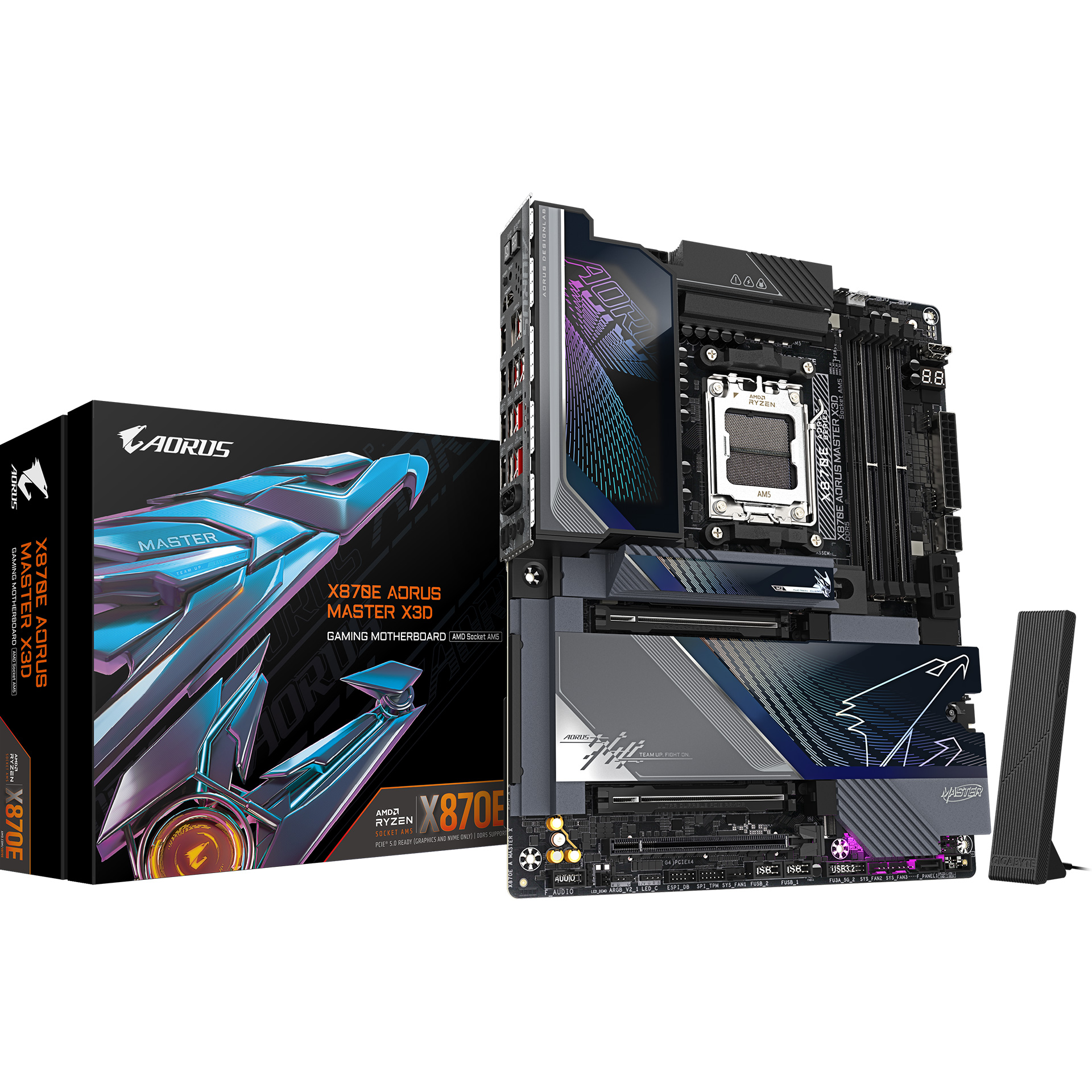 Материнская плата Gigabyte AORUS X870E Master X3D