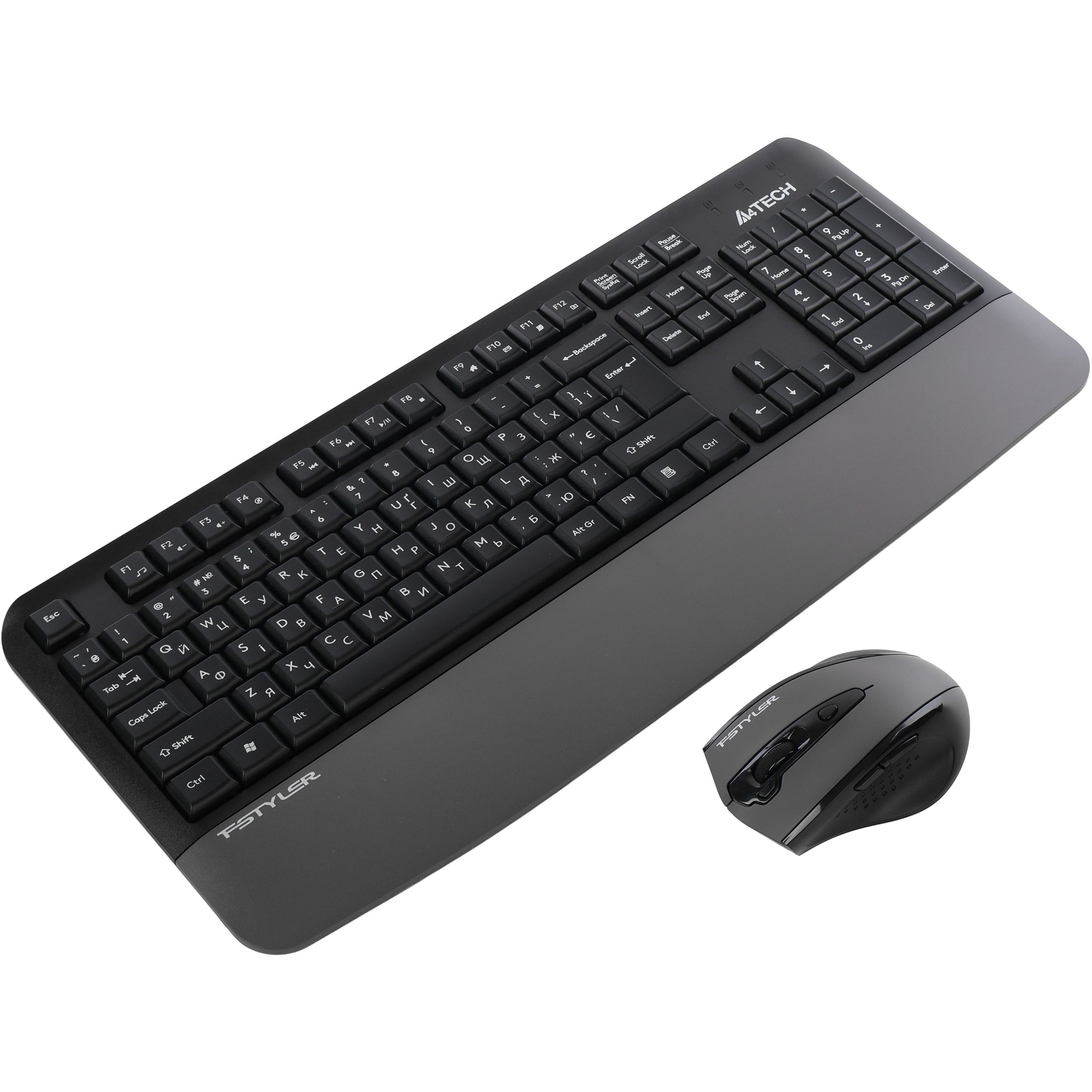 Комплект бездротовий A4TECH Fstyler FG2500S Plus Gray