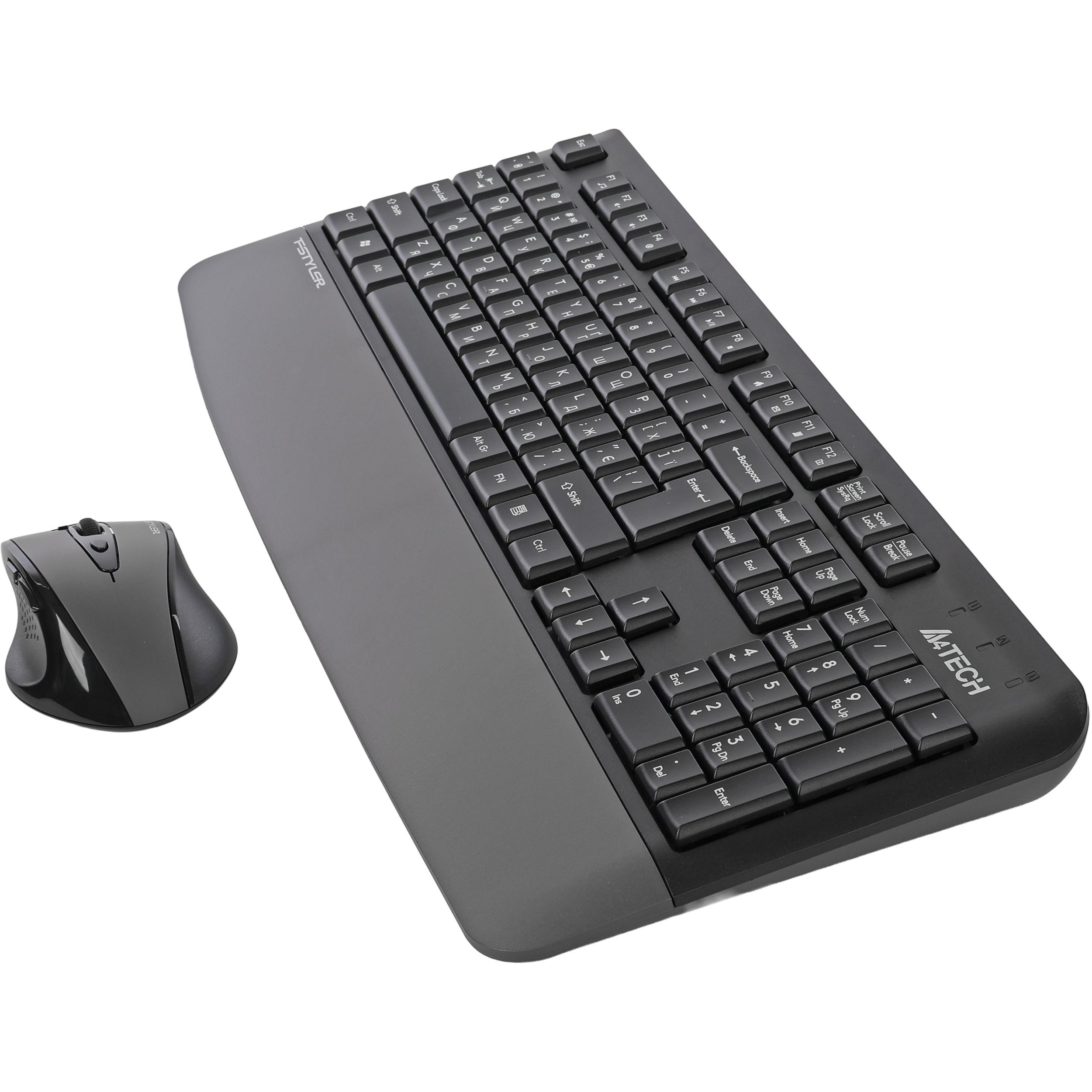 Комплект бездротовий A4TECH Fstyler FG2500S Plus Gray