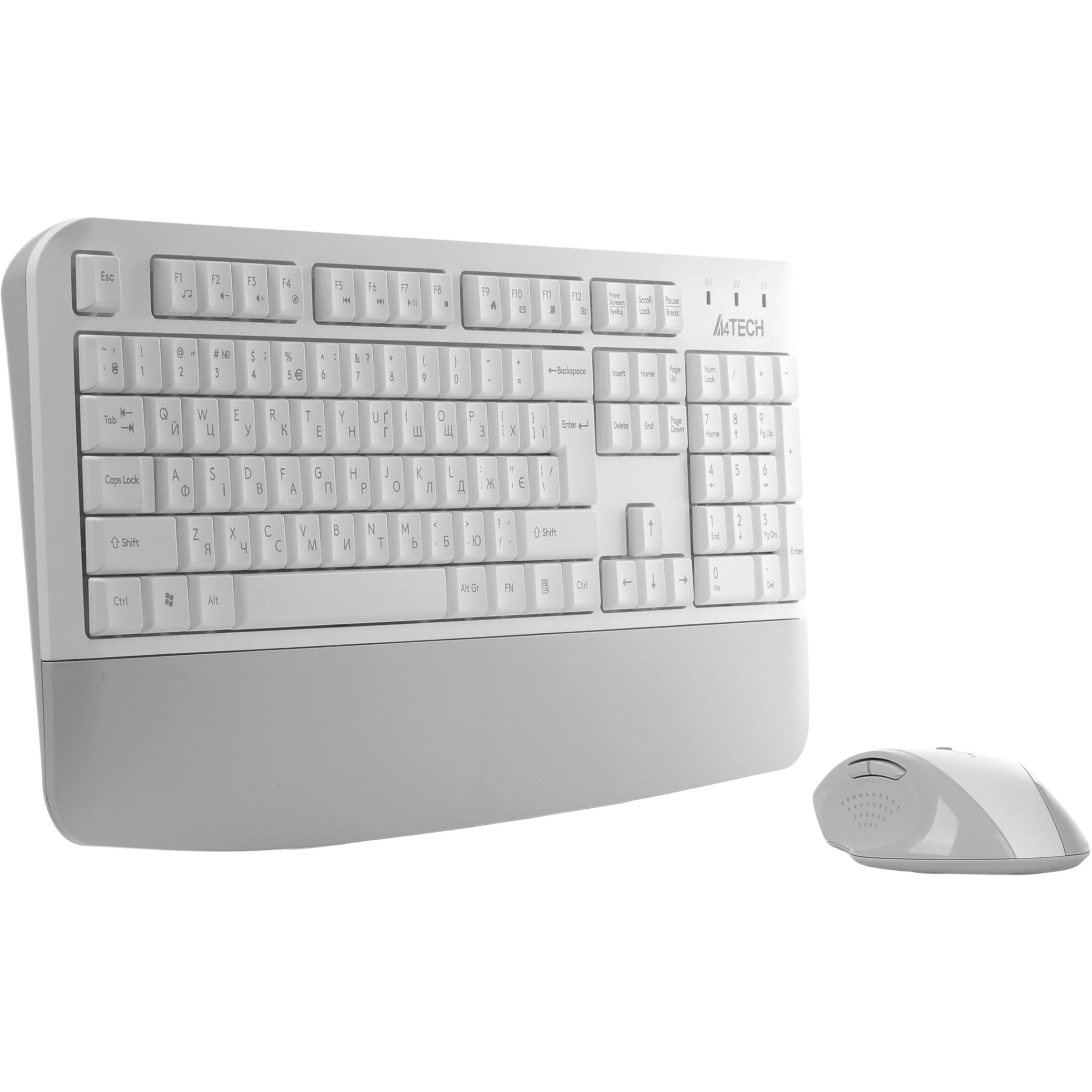 Комплект бездротовий A4TECH Fstyler FG2500S Plus White