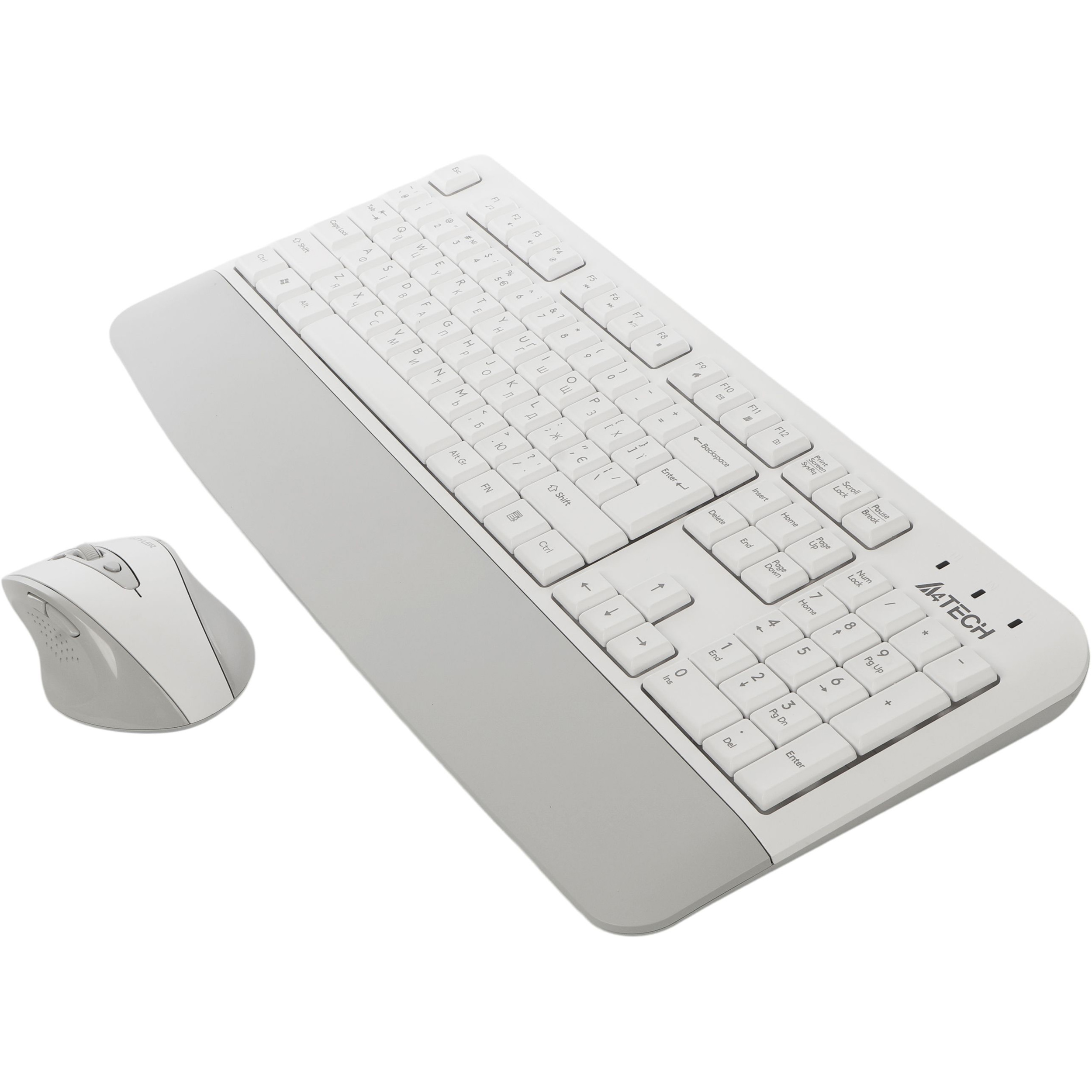 Комплект бездротовий A4TECH Fstyler FG2500S Plus White