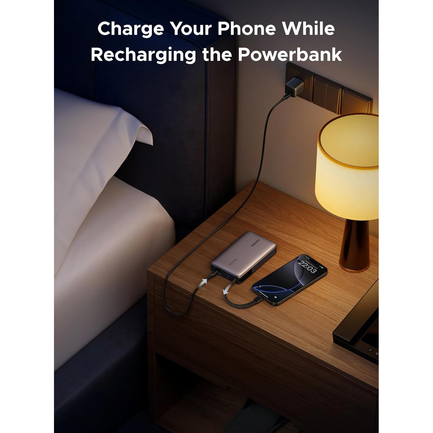 Повербанк UGREEN PB551 Nexode 145W 20000mAh (55992B)