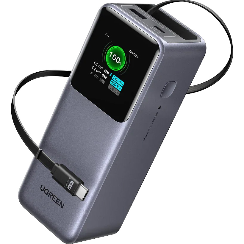 Повербанк UGREEN PB726 Nexode 165W 20000mAh (55987B)