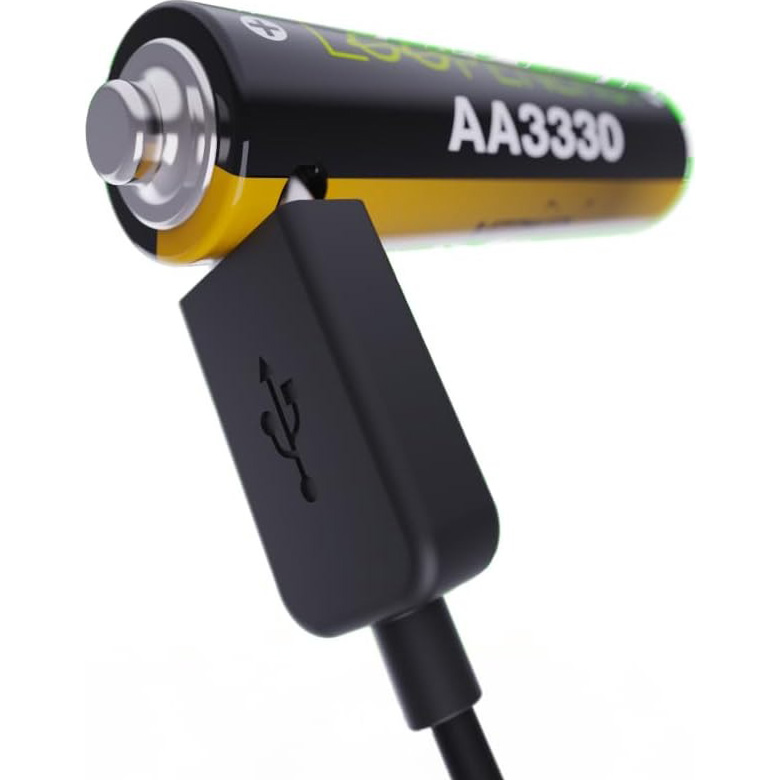 Акумулятор VERICO AA 2200mAh TipTop, USB-C заряджання 4шт/уп