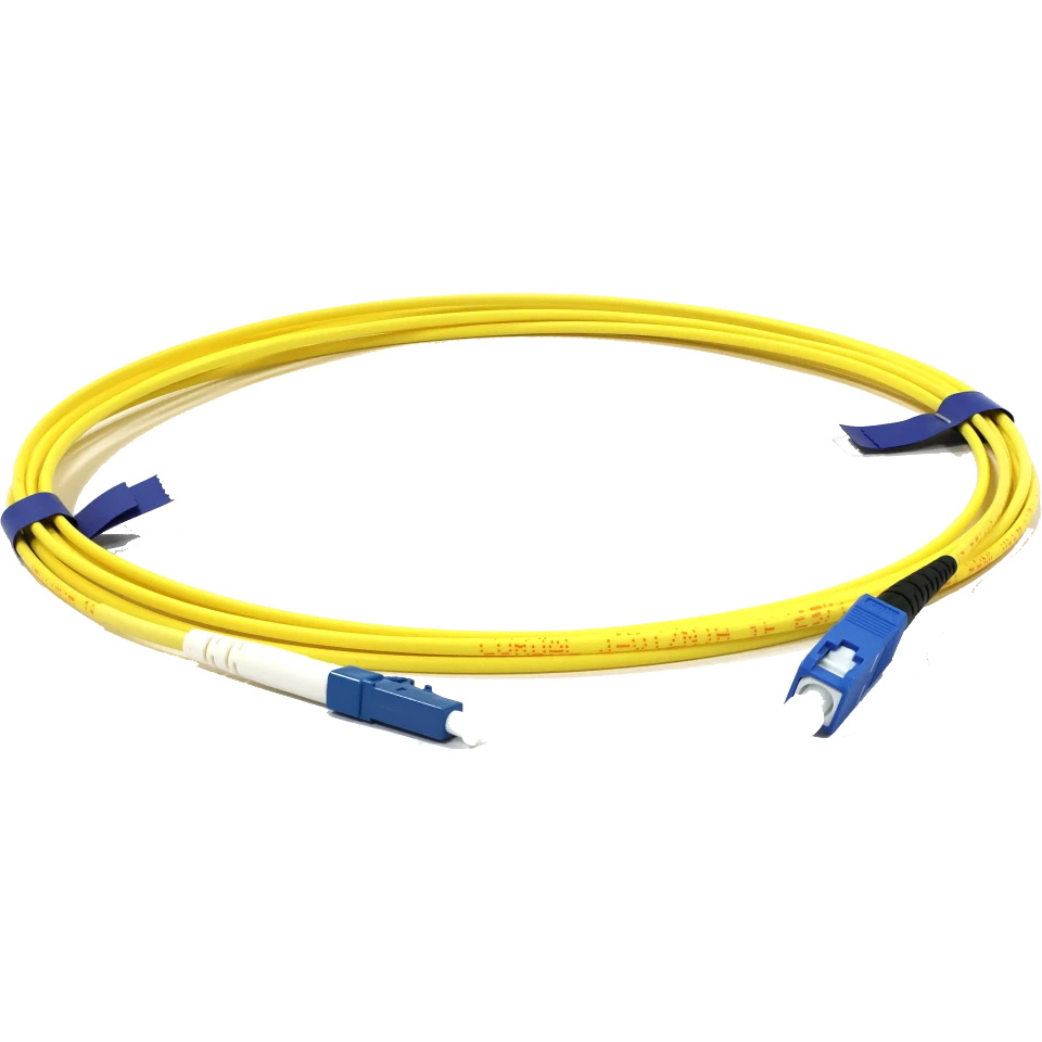 Оптический патч-корд SC/UPC-SC/UPC, SM, Simplex, 3м, Yellow (99-00014470)