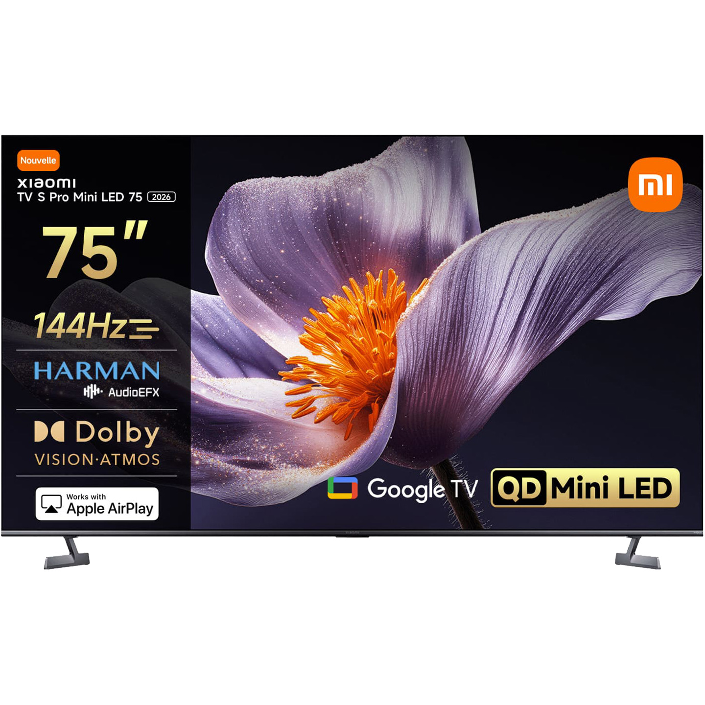 Телевизор XIAOMI 75" QD-MiniLED 4K TV S Pro Mini LED 75