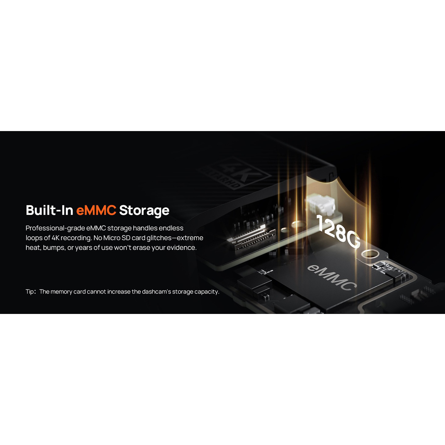 Автомобільний відеореєстратор Xiaomi 70MAI Dash Cam 4K M800