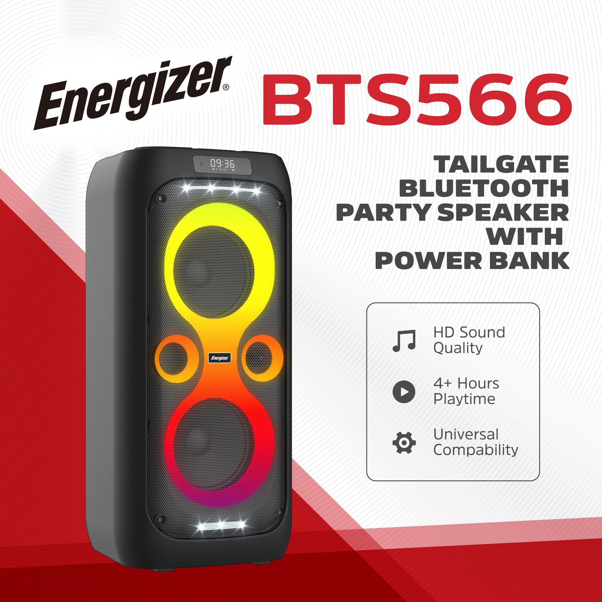 Акустическая система ENERGIZER BTS566