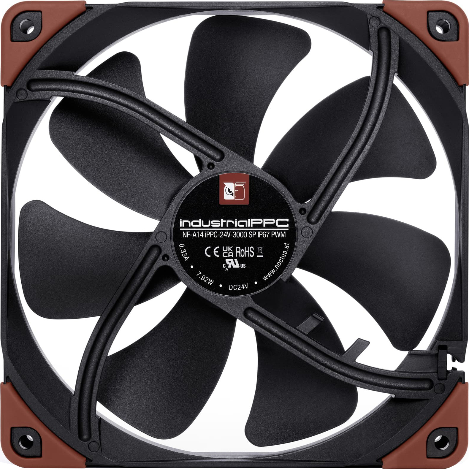 Вентилятор NOCTUA NF-A14 industrialPPC-24V-3000 SP IP67 PWM