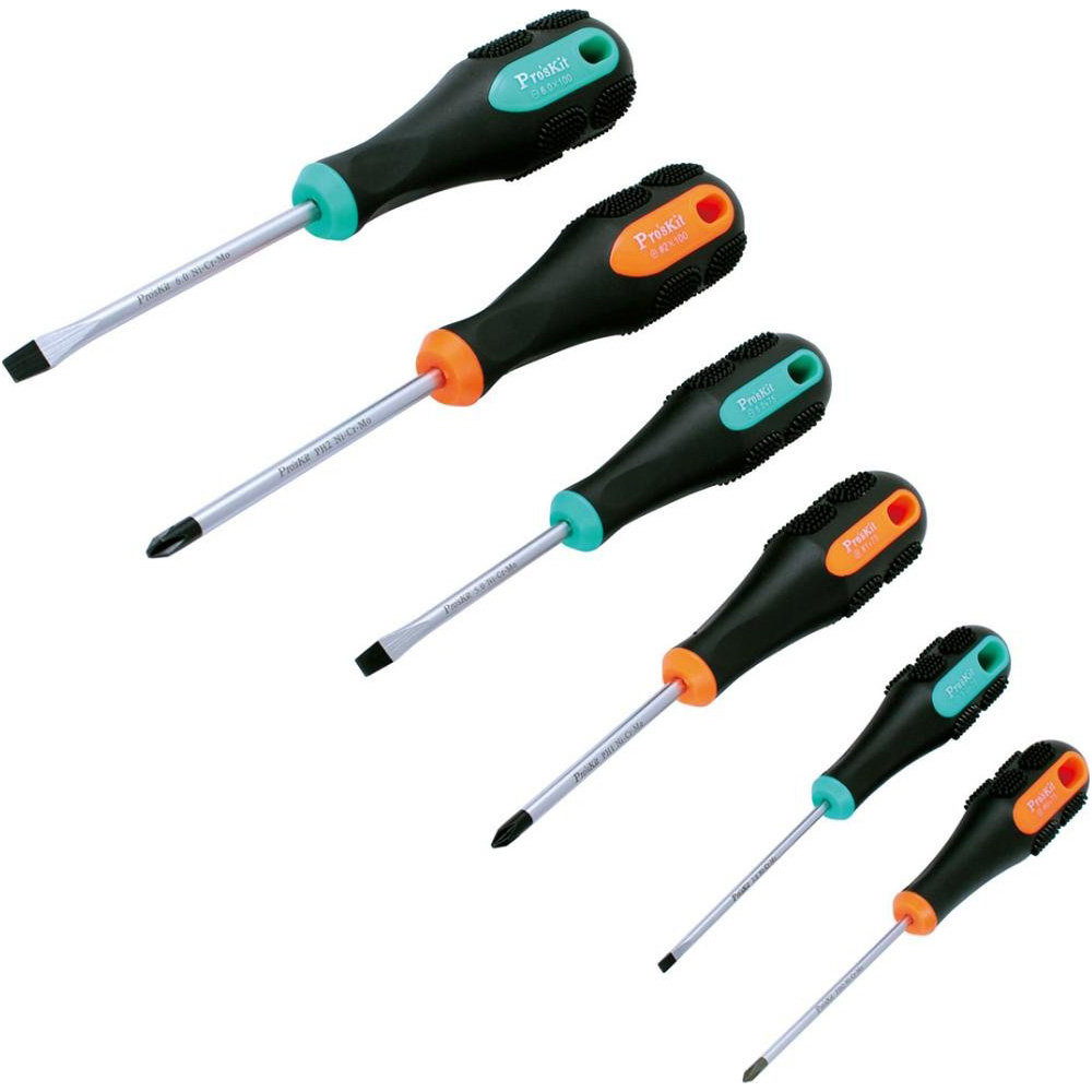 Набір викруток PRO'SKIT SD-2301 6шт