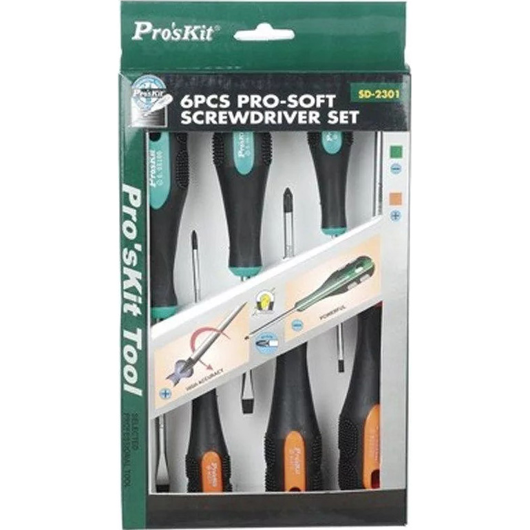 Набір викруток PRO'SKIT SD-2301 6шт