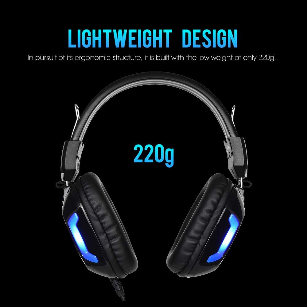 Наушники SADES SA-702 Element Black/Blue