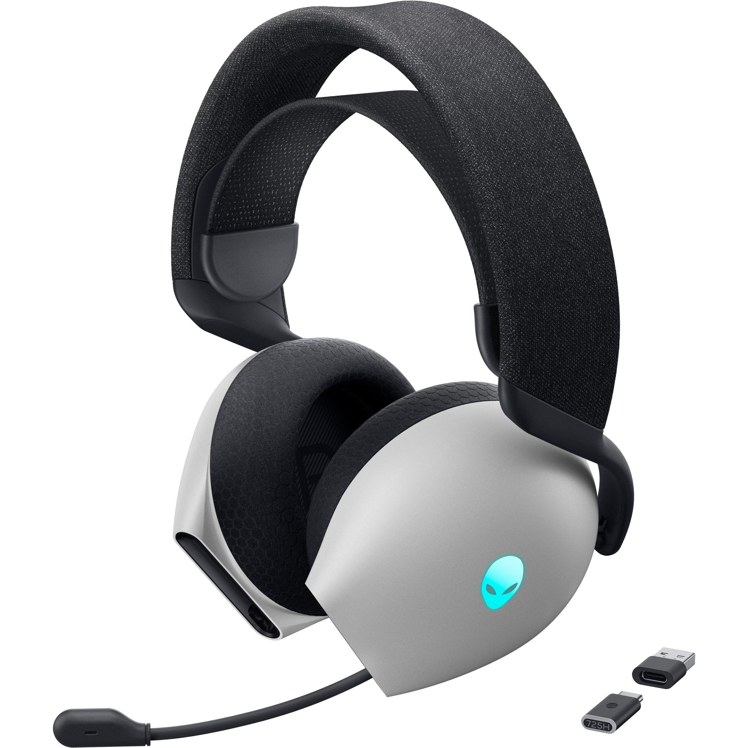 Наушники геймерские ALIENWARE AW725H Lunar Light (545-BBFV)
